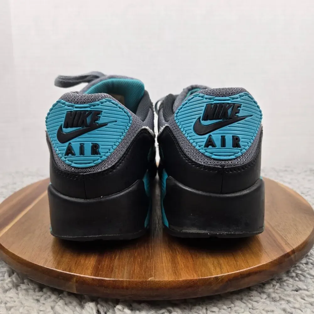 Nike Mens 10.5 Air Max 90 Cool Grey Dusty Cactus Black Daily Sneaker DM0029-013